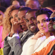 Beyoncé, Jay Z, Kanye West and Kim Kardashian at the 2012 BET Awards at the Shrine Auditorium on July 1, 2012, in Los Angeles
Christopher Polk/Getty Images For BET